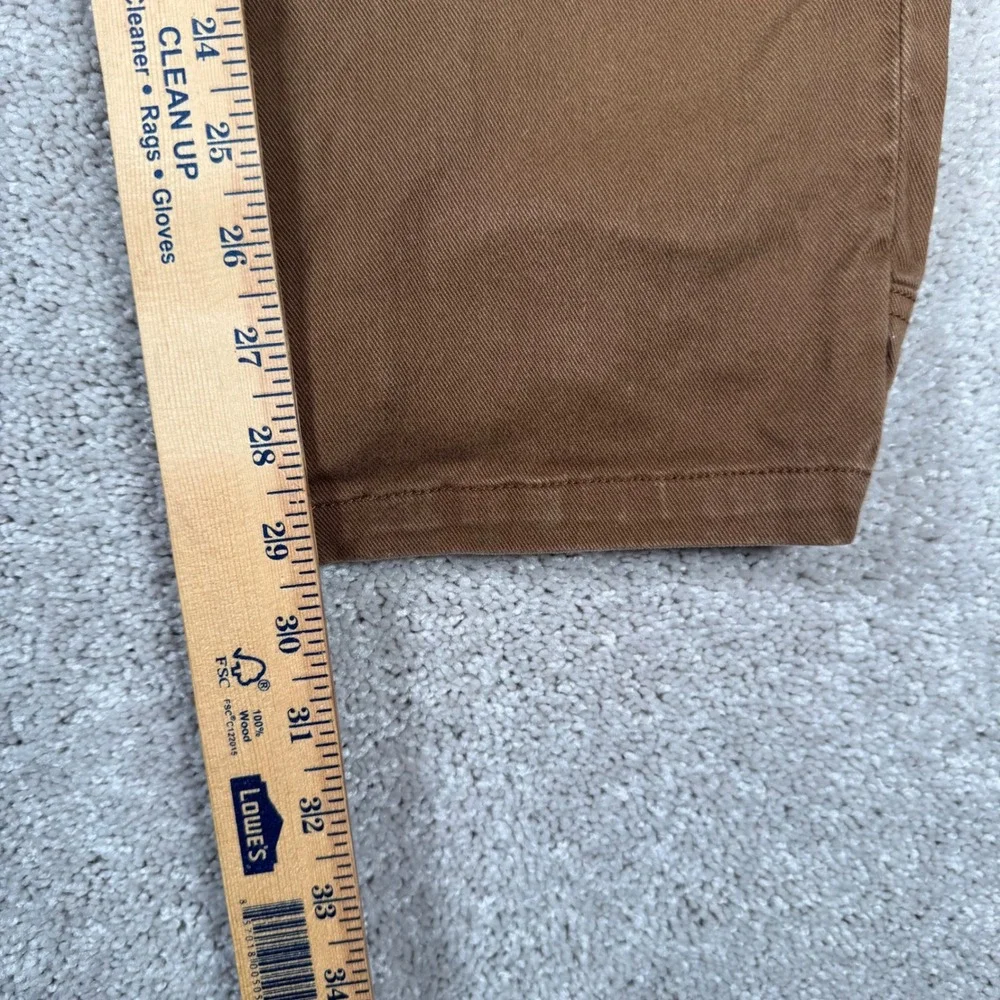 Orvis Men's 36x30 Brown Utility Double Knee Canvas Field Pants Hunting Outdoor